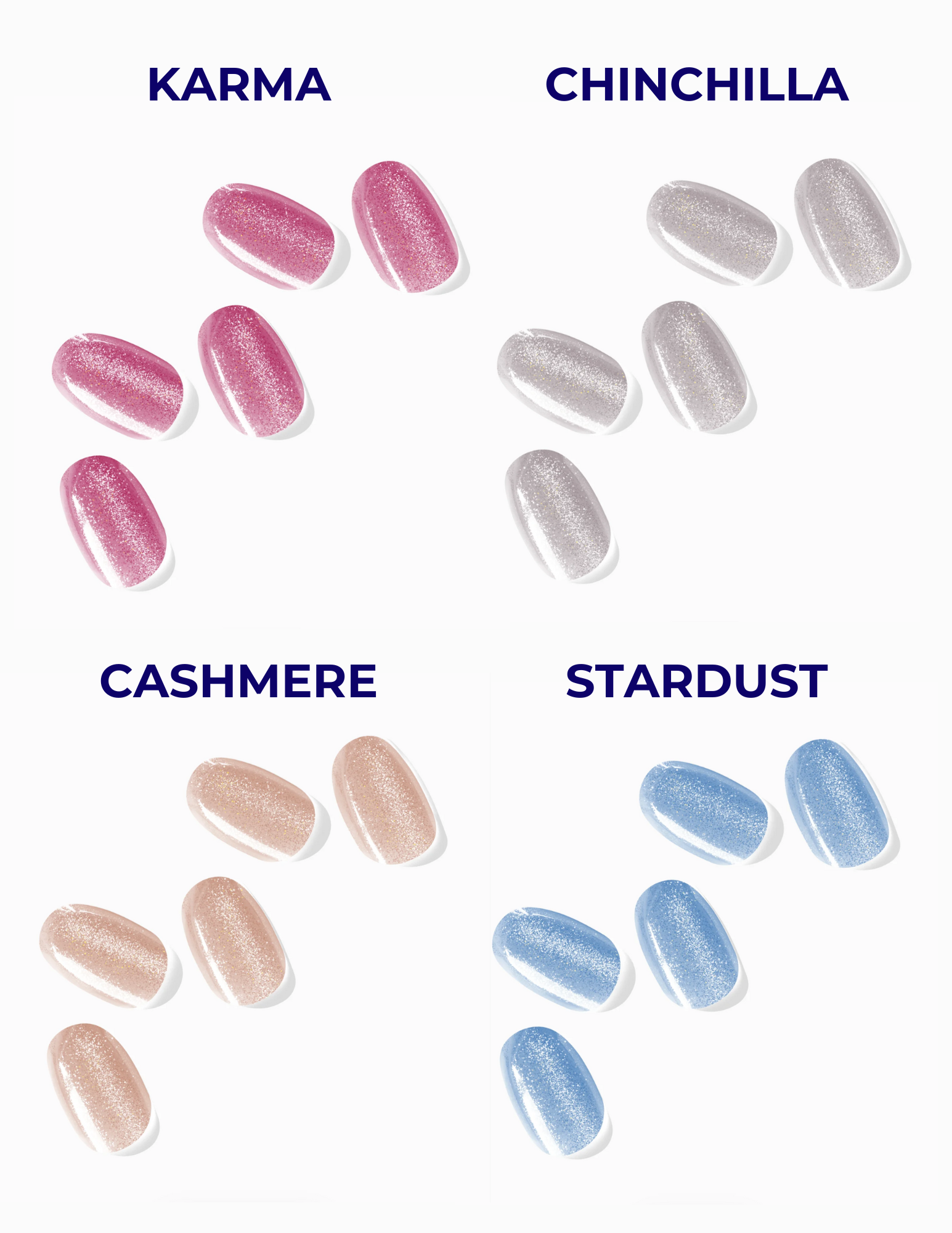 Color swatches labeled &